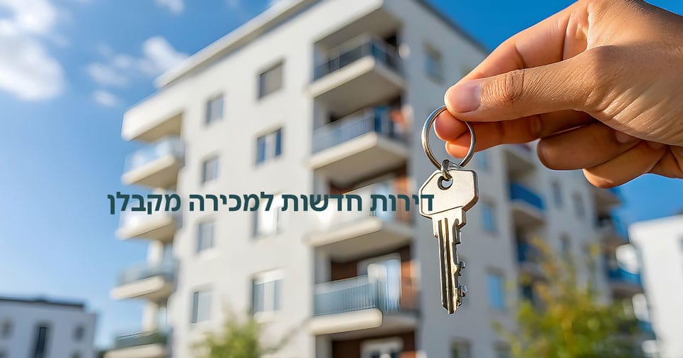 דירות חדשות מקבלן